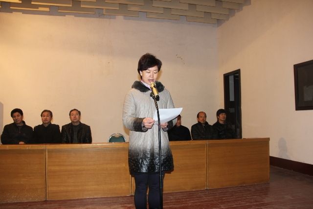 李艳红校长为本次大赛致了开幕辞